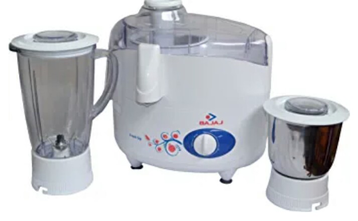 Bajaj Fresh Sip 450 Watt Juicer Mixer Grinder White